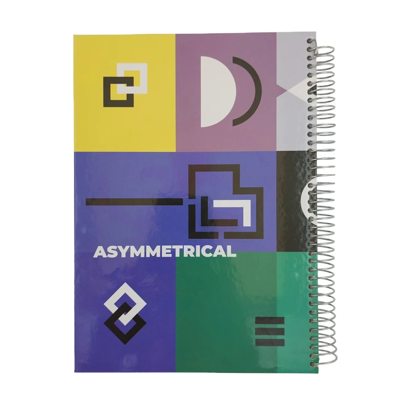 دفتر مشق پاپکو مدل Asymmetrical