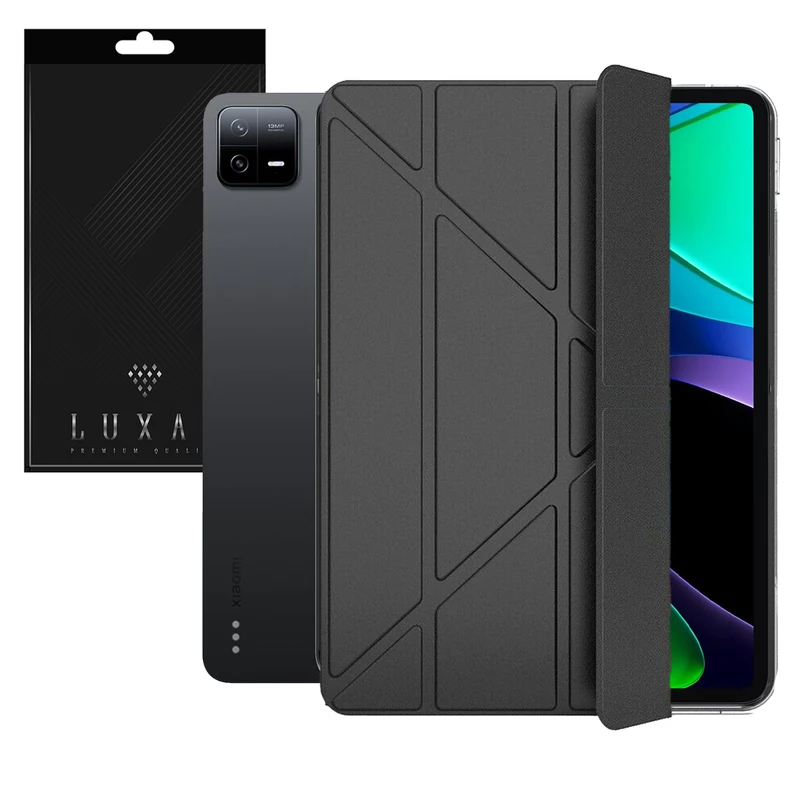 کیف کلاسوری لوکسار مدل magnetic smart case 2 مناسب برای تبلت شیائومی redmi pad 6-redmi pad 6 pro