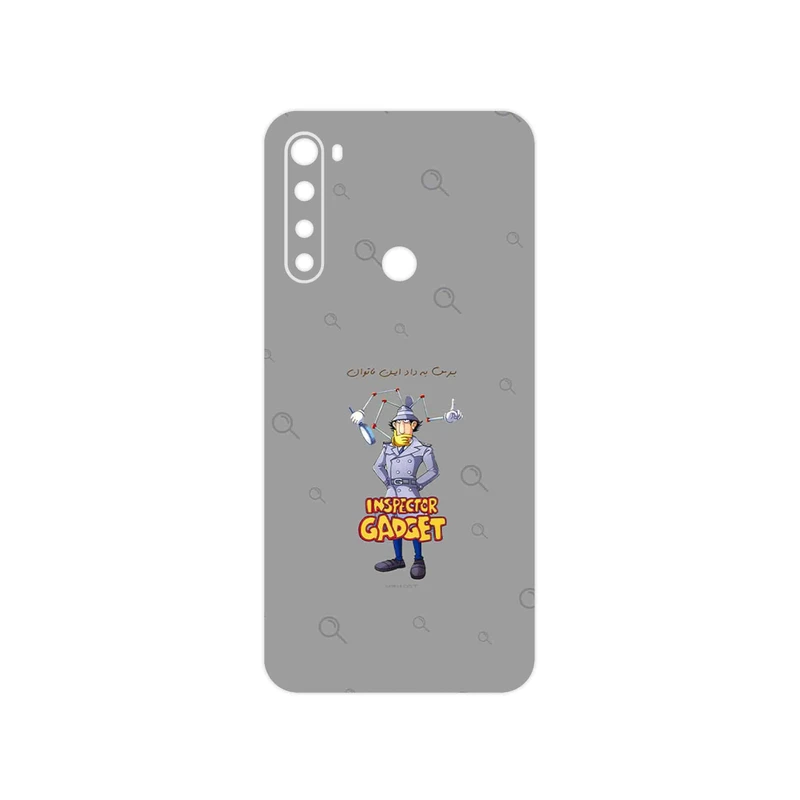 برچسب پوششی ماهوت مدل Inspector Gadget مناسب برای گوشی موبایل شیائومی Redmi Note 8