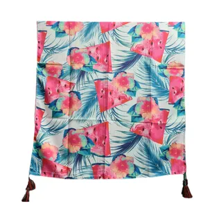 شال زنانه مدل یلدایی کد هندوانه 0102