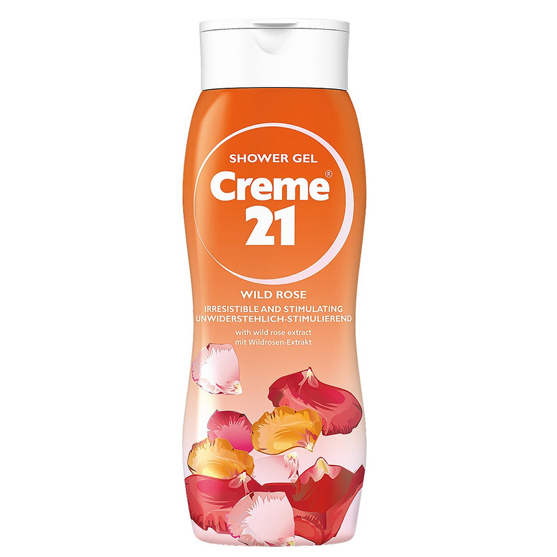 شامپو بدن کرم 21 مدل Wild Rose حجم 250 میلی لیتر