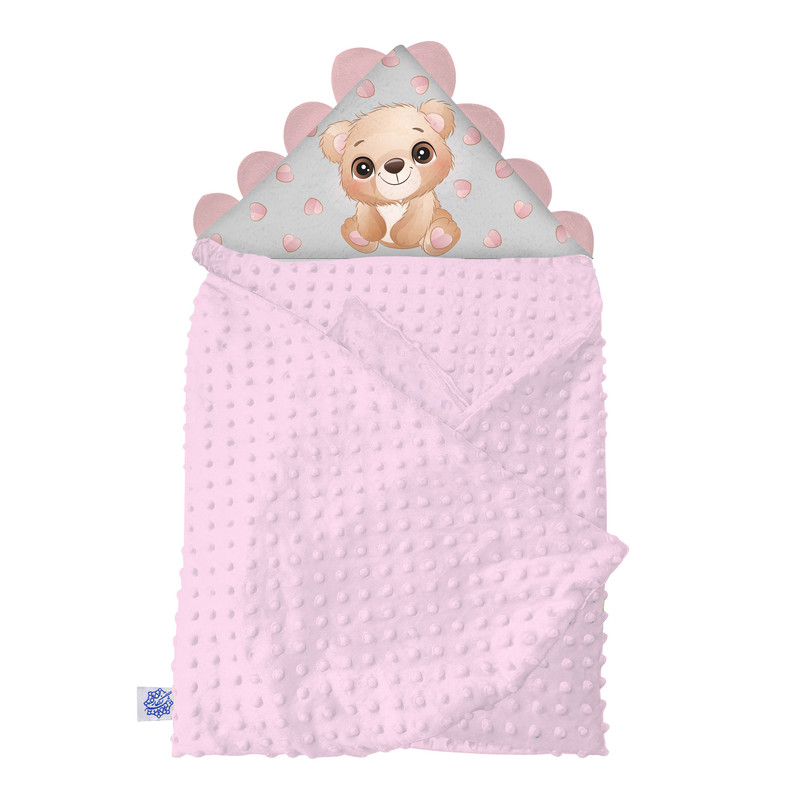 پتو دورپیچ نوزاد شمسه نگار مدل DTP318-1 سایز 85x85 سانتی متر