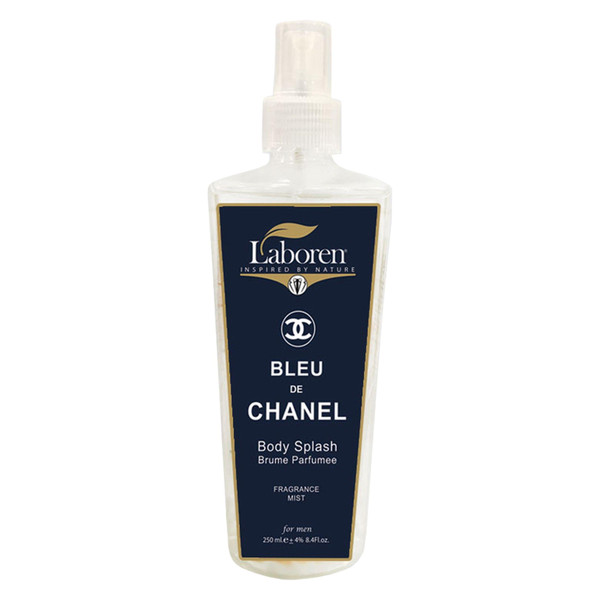 بادی اسپلش بلو شنل لابورن مدل Blue Chanel حجم 250 میلی لیتر