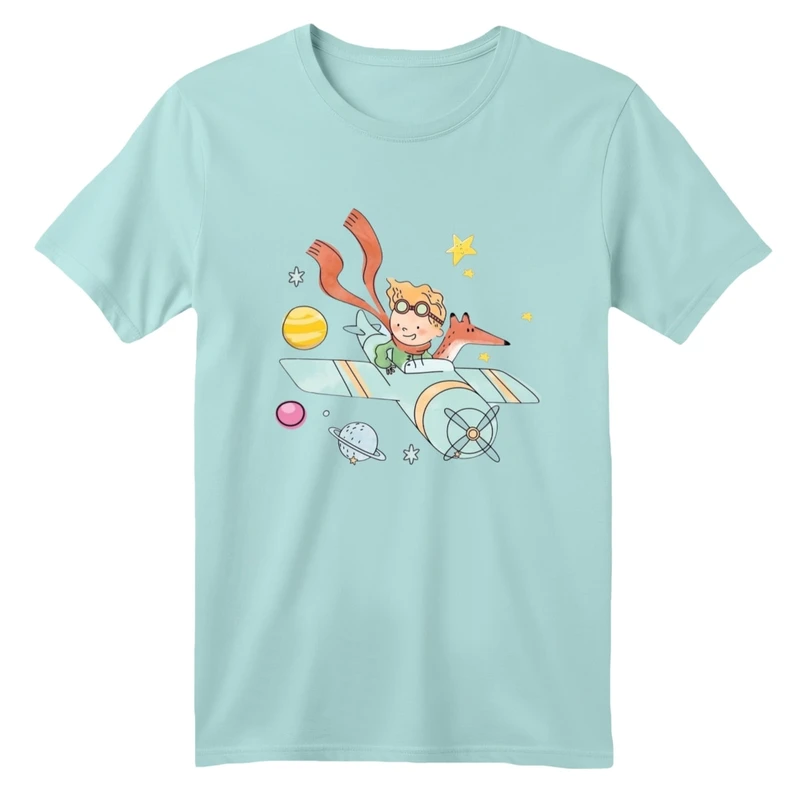 تی شرت آستین کوتاه بچگانه مدل شازده کوچولو