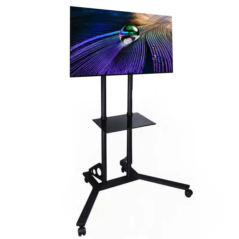 پایه ایستاده تلویزیون ال سی دی آرم مدل ترولی TR-160 مناسب برای تلویزیون های 42 تا 75 اینچ