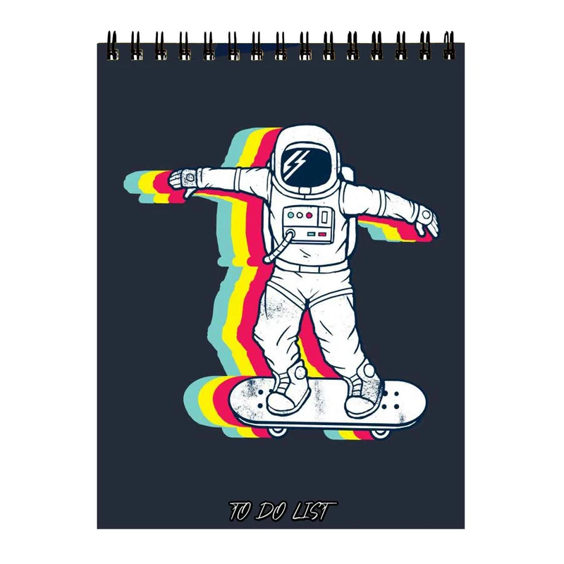 دفتر برنامه ریزی 50 برگ طرح فضانورد کد 37