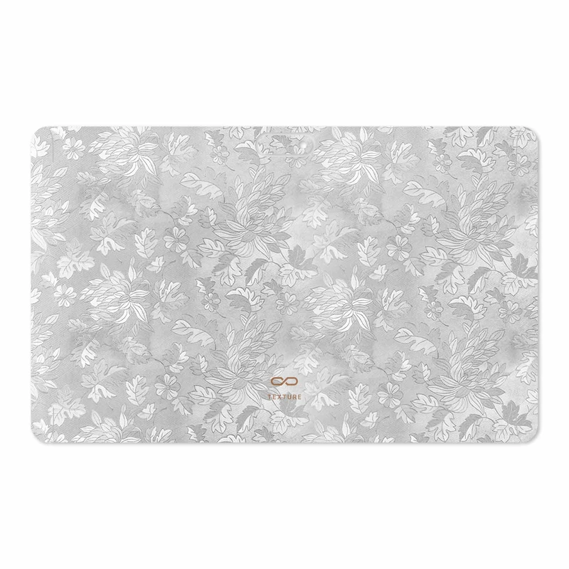 برچسب پوششی ماهوت مدل Silver-Wildflower مناسب برای تبلت جی ال ایکس W11 Plus