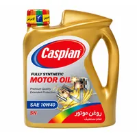 روغن موتور خودرو بنزینی کاسپین مدل 10w40 SN حجم 4 لیتر