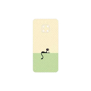 MAHOOT Minimal Internet Cat Icon Cover Sticker for Huawei Mate 20 Pro