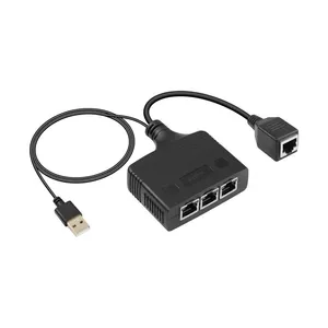 آداپتور شبکه 1 به 3 گیگابات مدل RJ45-s