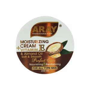کرم مرطوب کننده دست و صورت ارای مدل بادام ویتامینه مناسب برای انواع پوست حجم 250 میلی لیتر