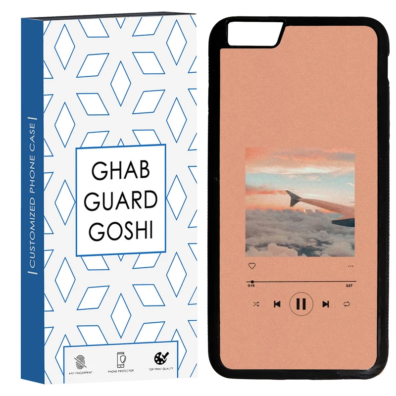 کاور قاب گارد گوشی طرح موزیک کد TPU-266 مناسب برای گوشی موبایل اپل Iphone 6 PLUS / 6S PLUS