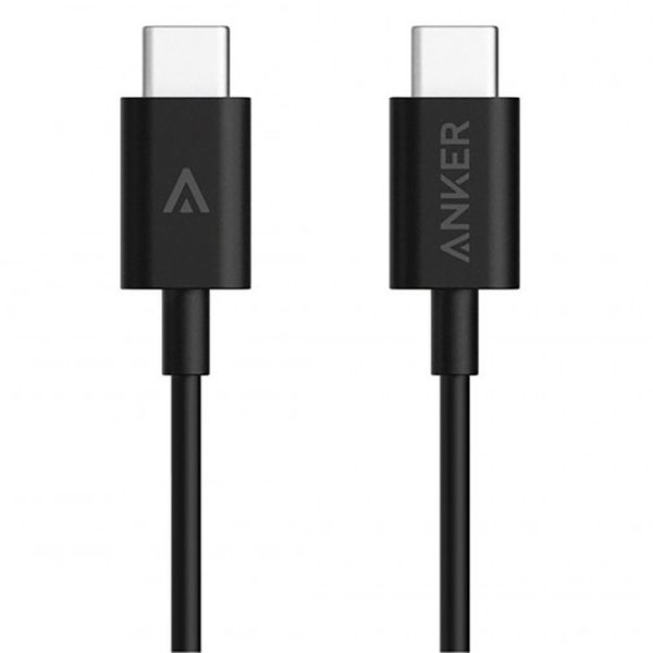 کابل تبدیل USB-C به USB-C انکر مدل A8180 PowerLine به طول 1 متر کابل تبدیل USB-C به USB-C انکر مدل A8180 PowerLine به طول 1 متر