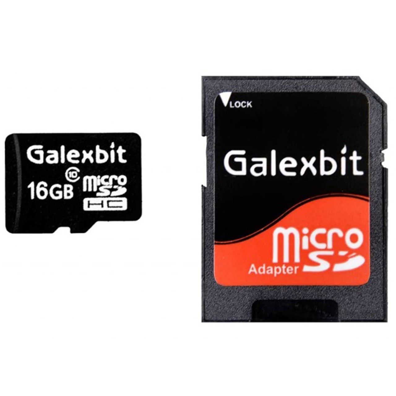کارت حافظه microSD گلکسبیت کلاس 10 استاندارد U1 شتاب 45MBps همراه با آداپتور SD گنجایش 16 گیگابایت