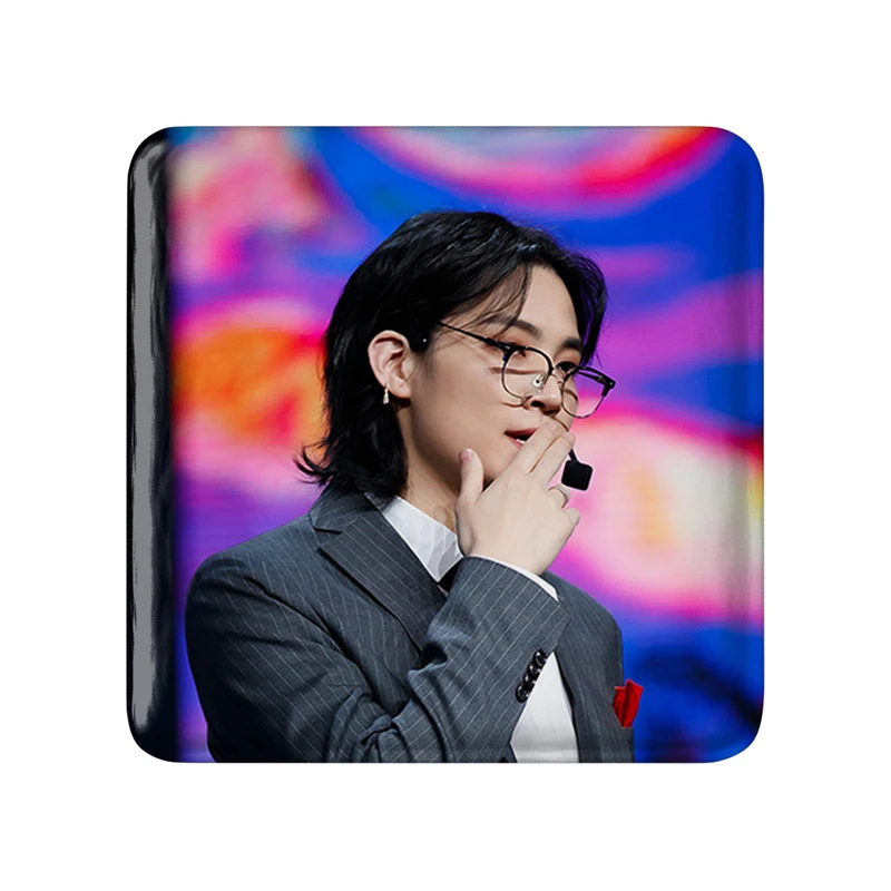 مگنت خندالو طرح جی بی گروه گات سون GOT7  مدل مربعی کد 20980