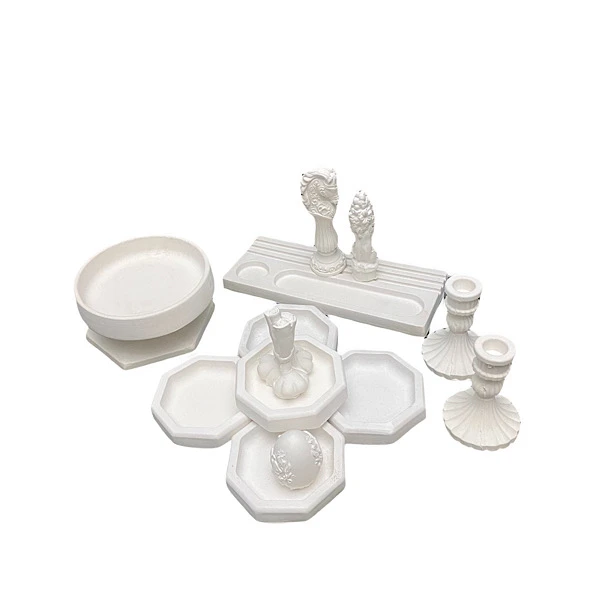 مجموعه ظروف هفت سین 13 پارچه مدل سیمرغ