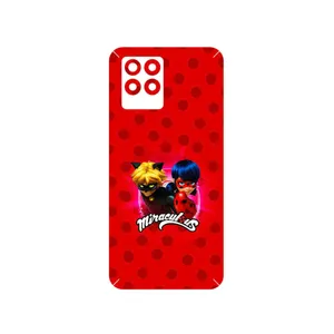 MAHOOT Ladybug and Cat Noir Cover Sticker for Realme 8 Pro