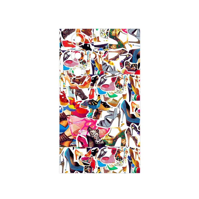 برچسب پوششی ماهوت مدل Collage of High heel Shoes مناسب برای گوشی موبایل سامسونگ Galaxy S23 Ultra