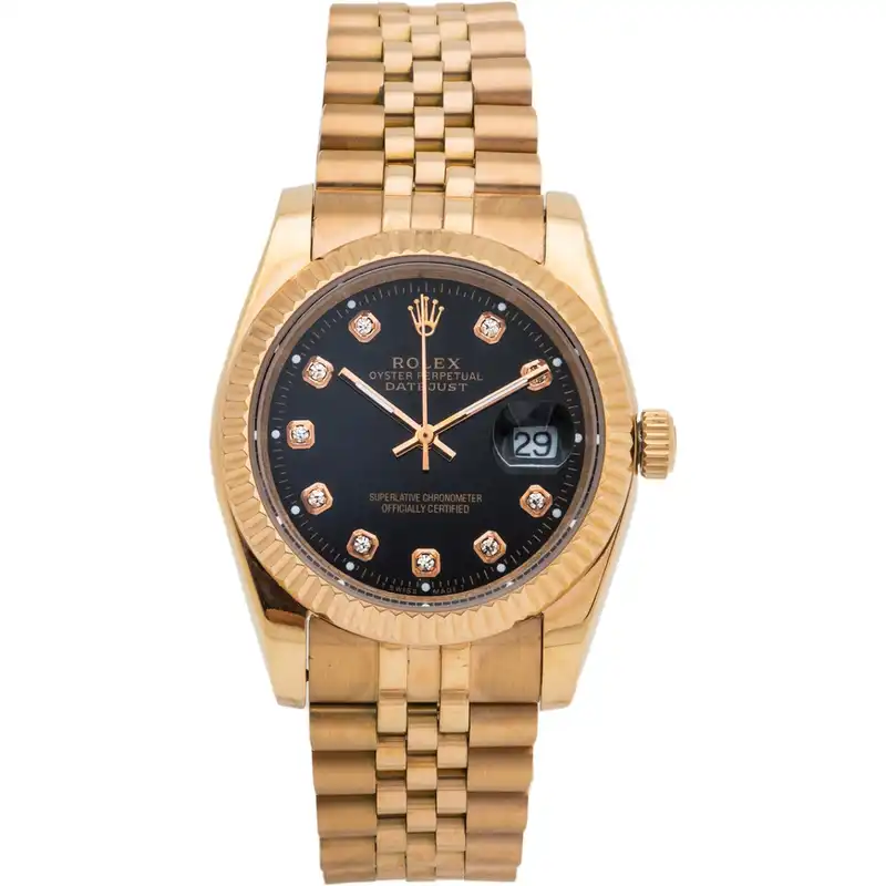 ساعت مچی عقربه ای زنانه و مردانه مدل دیت جاست کد D14042ES