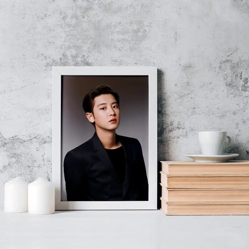 تابلو خندالو مدل چانیول گروه اکسو EXO کد 16792