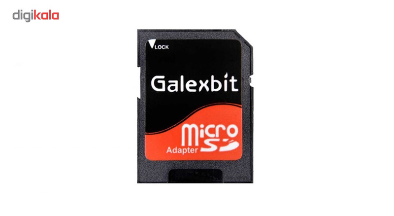 کارت حافظه microSD گلکسبیت کلاس 10 استاندارد U1 سرعت 45MBps همراه با آداپتور SD ظرفیت 16 گیگابایت