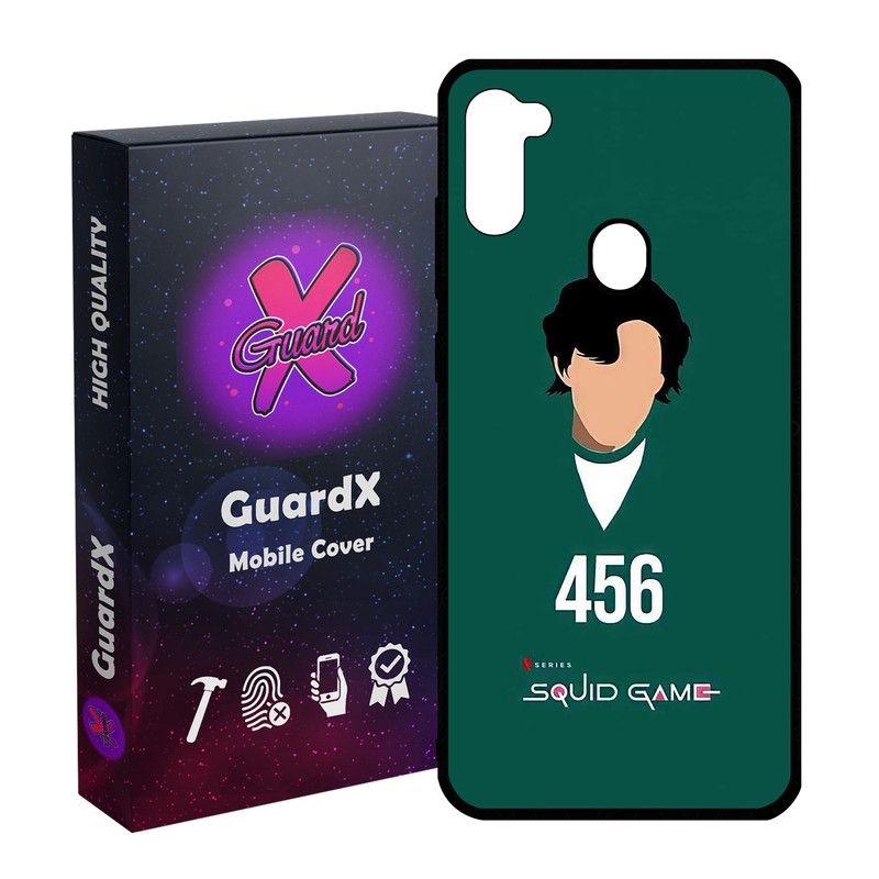 کاور گارد ایکس طرح Squid Game مدل Glass10406 مناسب برای گوشی موبایل سامسونگ Galaxy A11