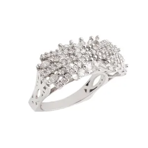 انگشتر نقره زنانه مدل 21678