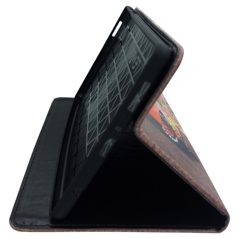 کیف کلاسوری ام ان اف طرح پسرانه ماشین ها کد M-114 مناسب برای تبلت سامسونگ Galaxy Tab A7 10.4 2020 / T505