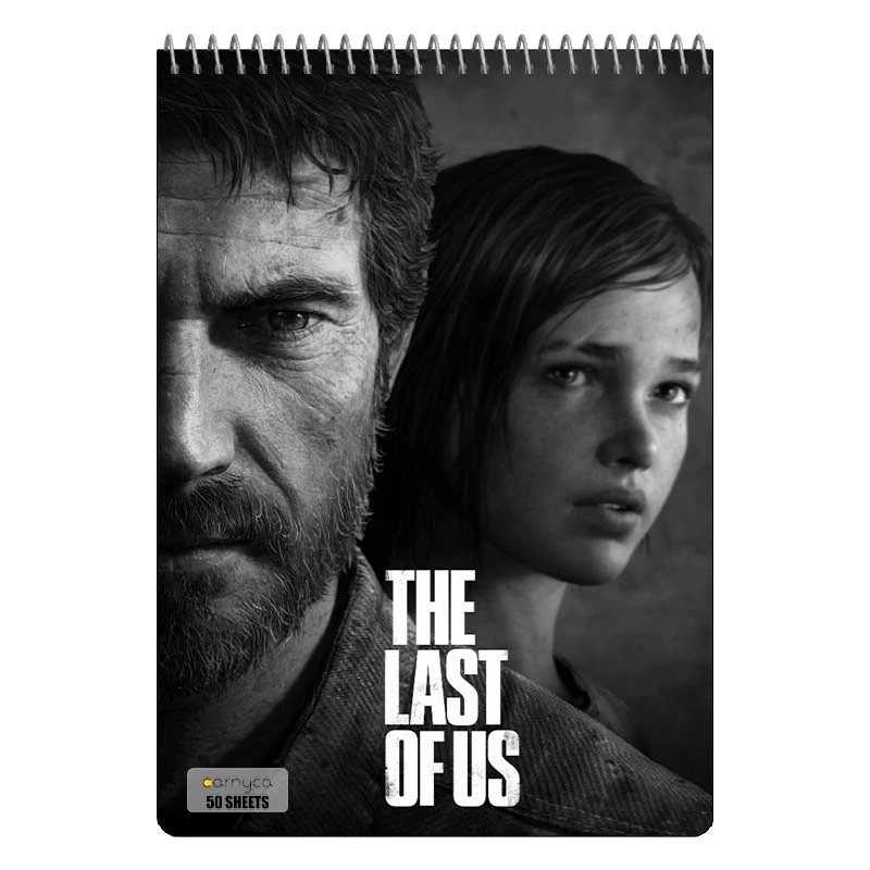دفتر نقاشی 50 برگ سیمی کارنیکا طرح لست اف اس The Last of Us کد 56000