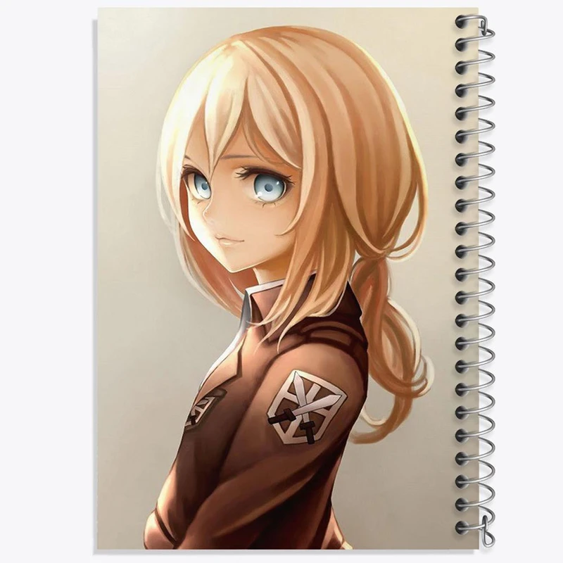 دفتر نقاشی 50 برگ خندالو مدل هیستوریا انیمه اتک آن تایتان Attack on Titan کد 18554