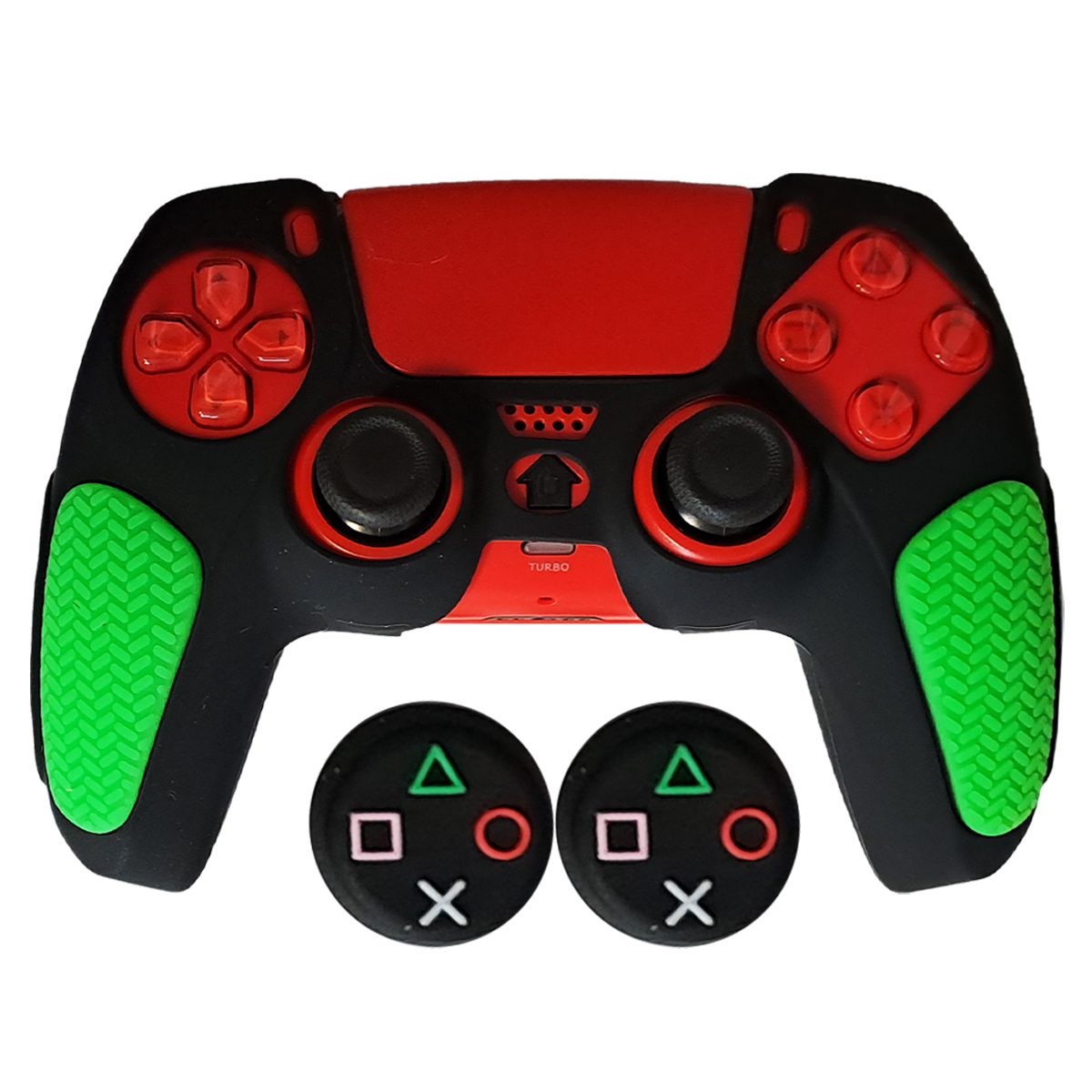 محافظ دسته بازی پلی استیشن 5 مدل Anti Slip PS5345 به همراه روکش آنالوگ