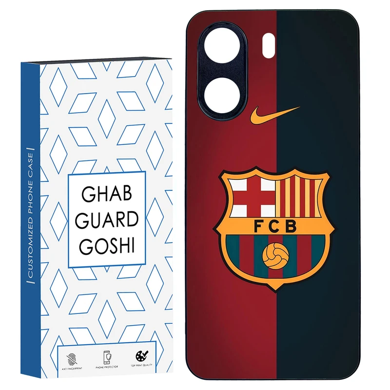 کاور قاب گارد گوشی طرح تیم بارسلونا کد TPU-090 مناسب برای گوشی موبایل شیائومی REDMI 13C / POCO C65