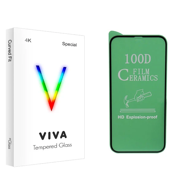 محافظ صفحه نمایش سرامیکی ویوا مدل 4K مناسب برای گوشی موبایل اپل iPhone 11