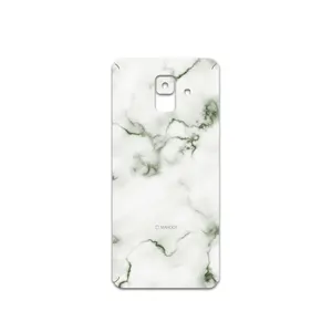 MAHOOT  Blanco-Smoke-Marble Cover Sticker for SAmsung Galaxy A6 2018