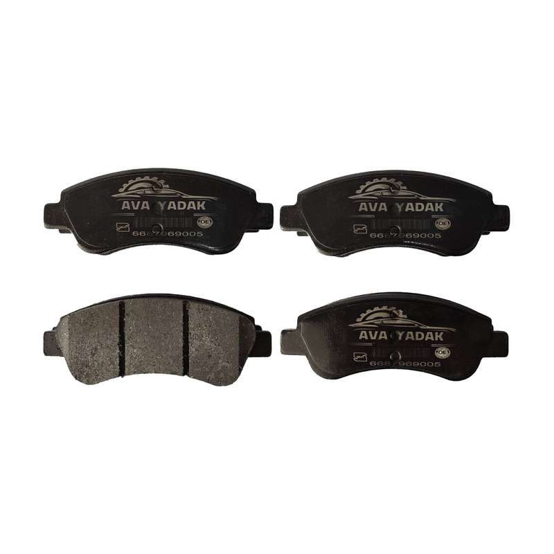 لنت ترمز جلو دیسکی آوا یدک کد 1100253 مناسب برای پژو 206 تیپ پنج