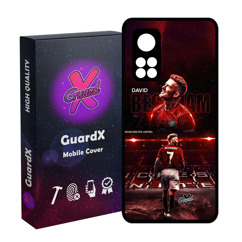 کاور گارد ایکس طرح David Beckham مدل Glass10581 مناسب برای گوشی موبایل شیائومی Mi 10T / Mi 10T Pro