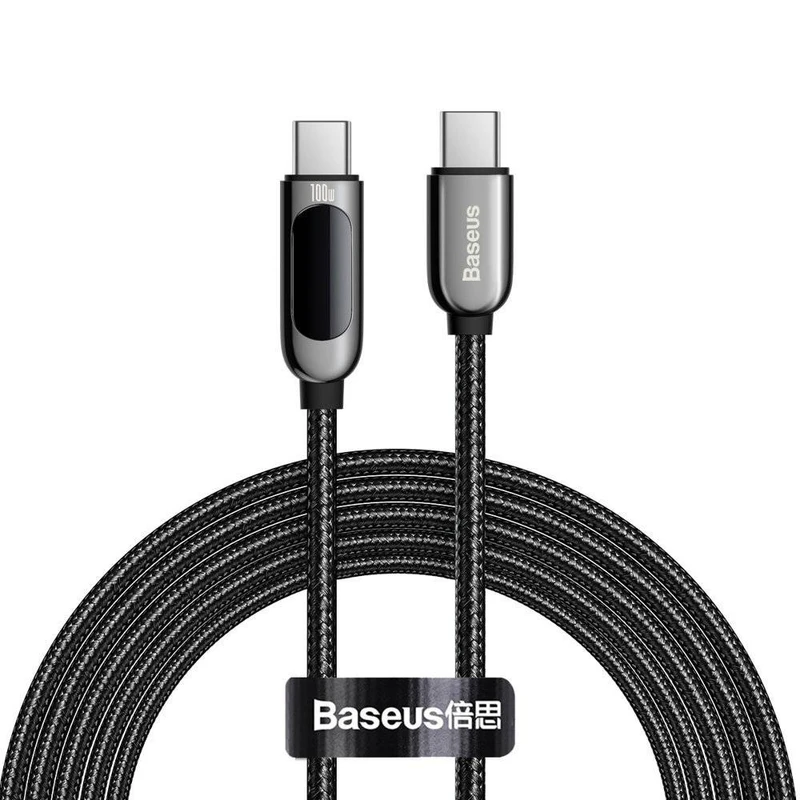 کابل USB-C باسئوس مدل Display Fast Charging 100W طول 2 متر