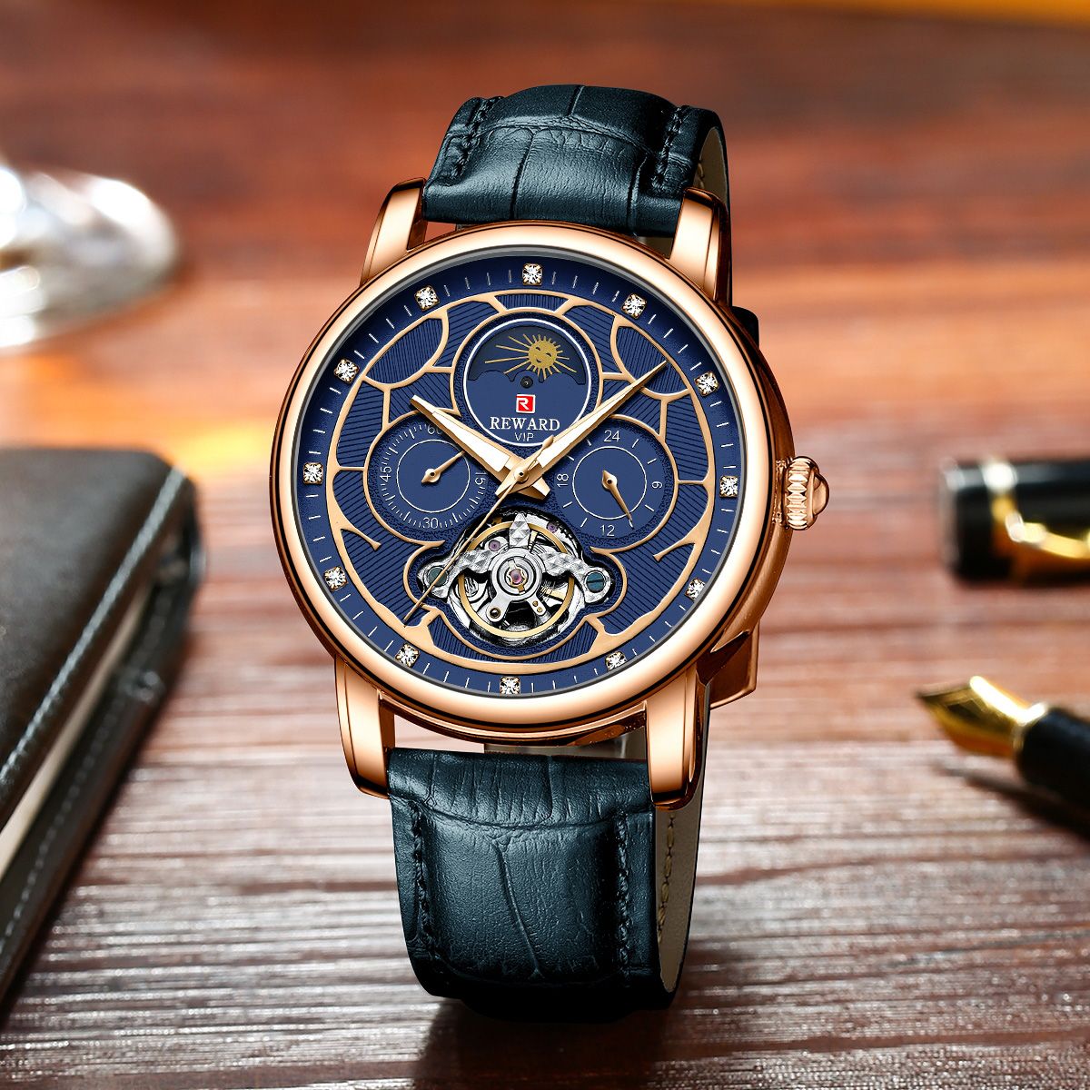 ساعت مچی عقربهای مردانه ریوارد مدل 33005M - - 7