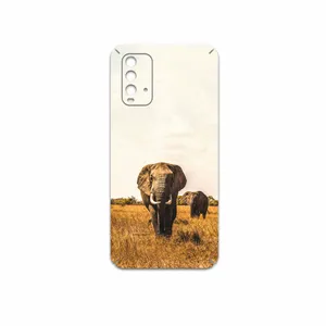 MAHOOT Elephant Cover Sticker for Xiaomi Redmi 9T