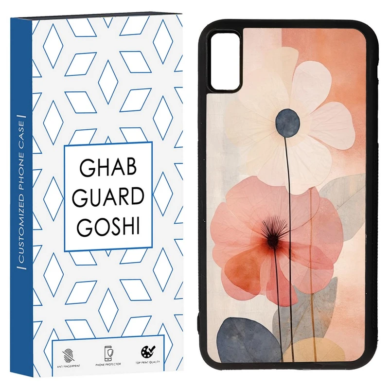 کاور قاب گارد گوشی طرح گل کد TPU-165 مناسب برای گوشی موبایل اپل Iphone XS MAX/ Iphone X MAX