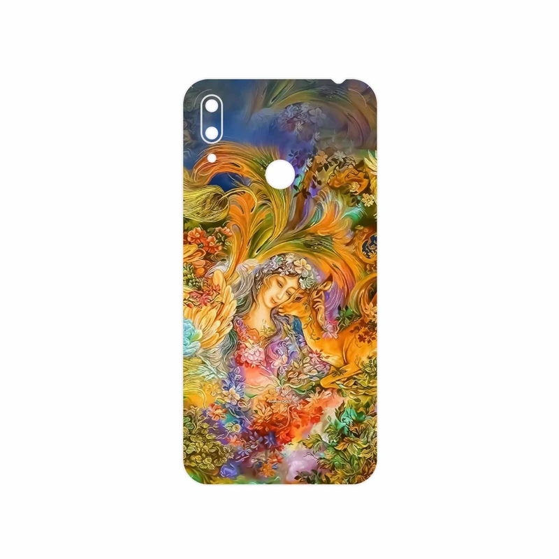 برچسب پوششی ماهوت مدل Persian miniature 3 مناسب برای گوشی موبایل هوآوی Y7 Prime 2019