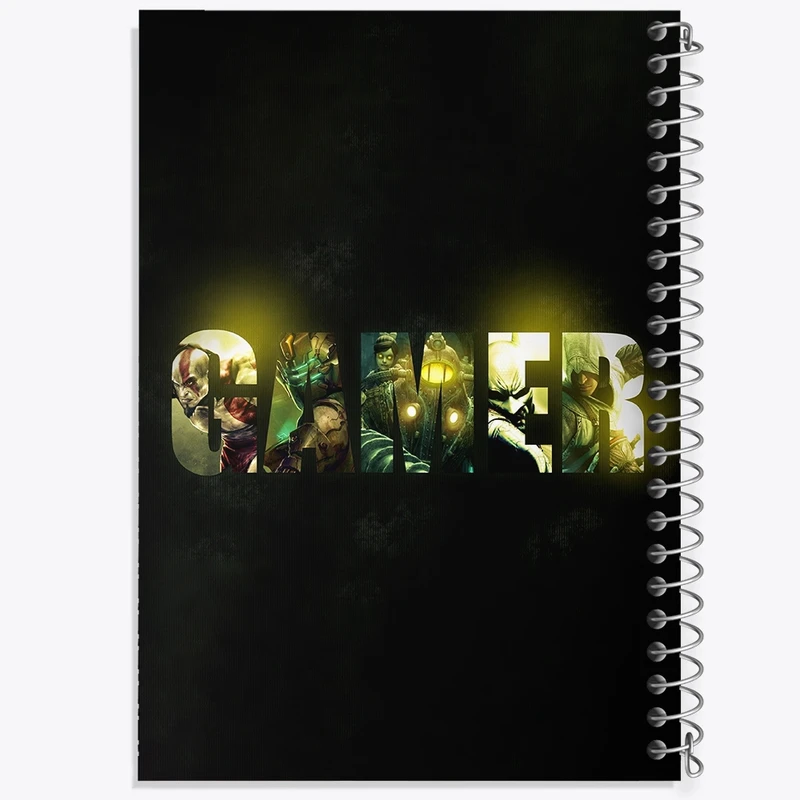 دفتر لیست خرید 50 برگ خندالو طرح Gamer کد F2412