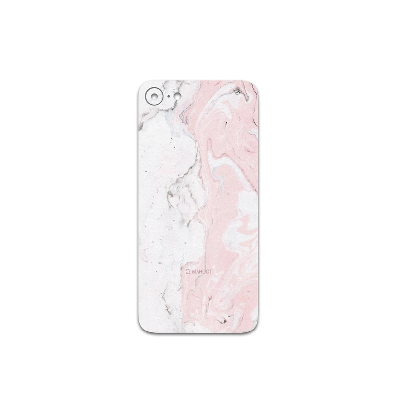 برچسب پوششی ماهوت مدل Blanco-Pink-Marble مناسب برای گوشی موبایل اپل iPhone 8