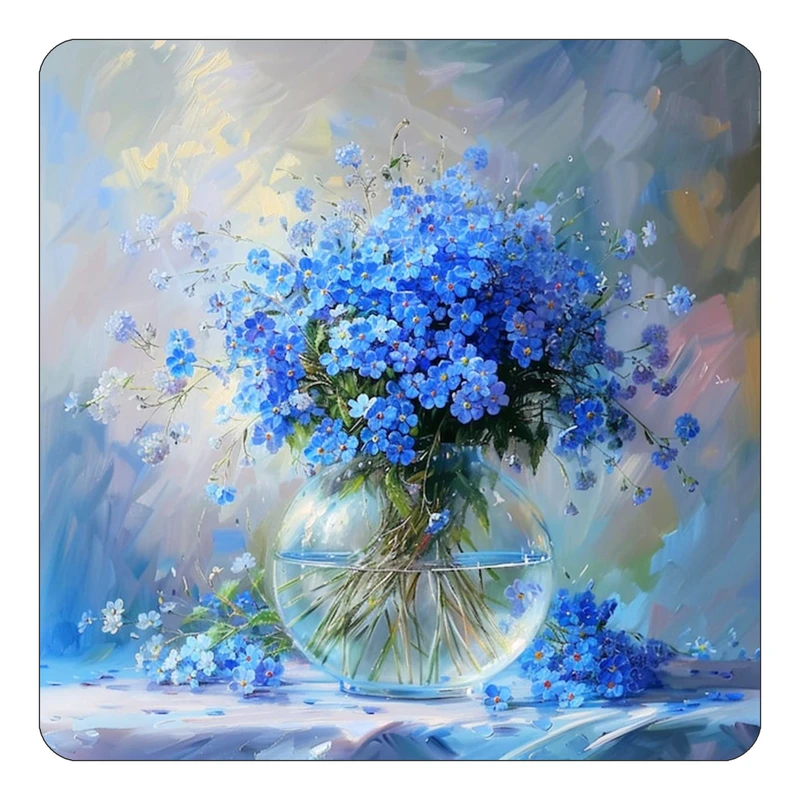 مگنت کاکتی طرح نقاشی رنگ روغن مدل mp69875