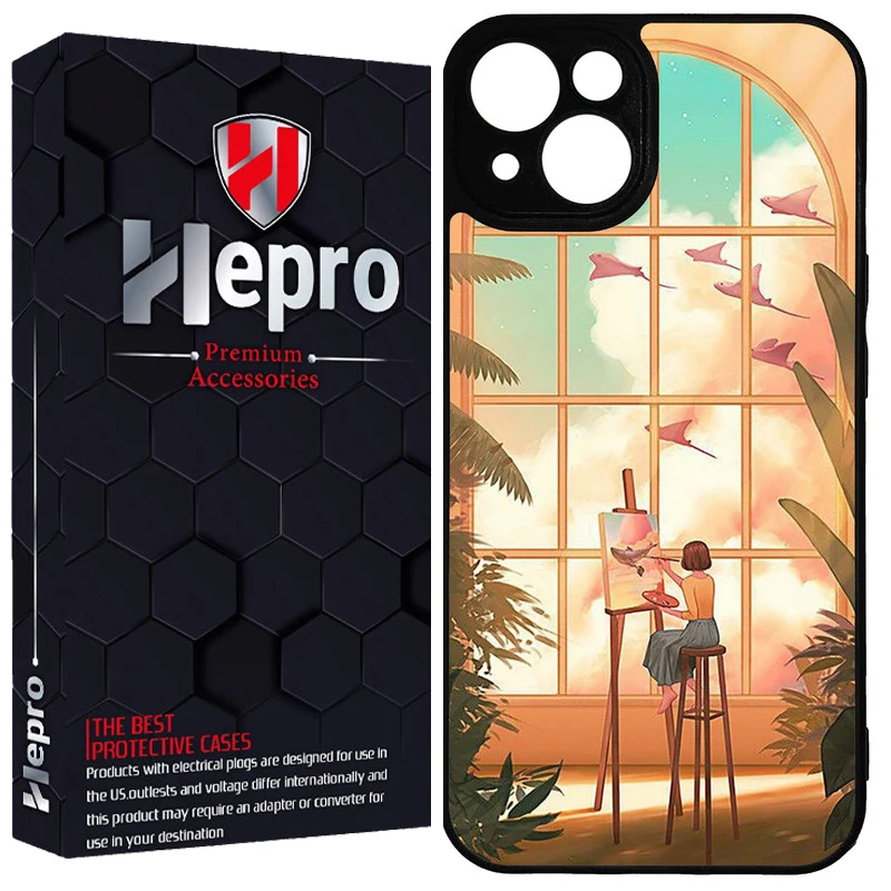 کاور هپرو طرح فانتزی مدل TPU مناسب برای گوشی موبایل اپل IPHONE 13