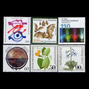 تمبر یادگاری مدل خارجی مجموعه 6 عددی 