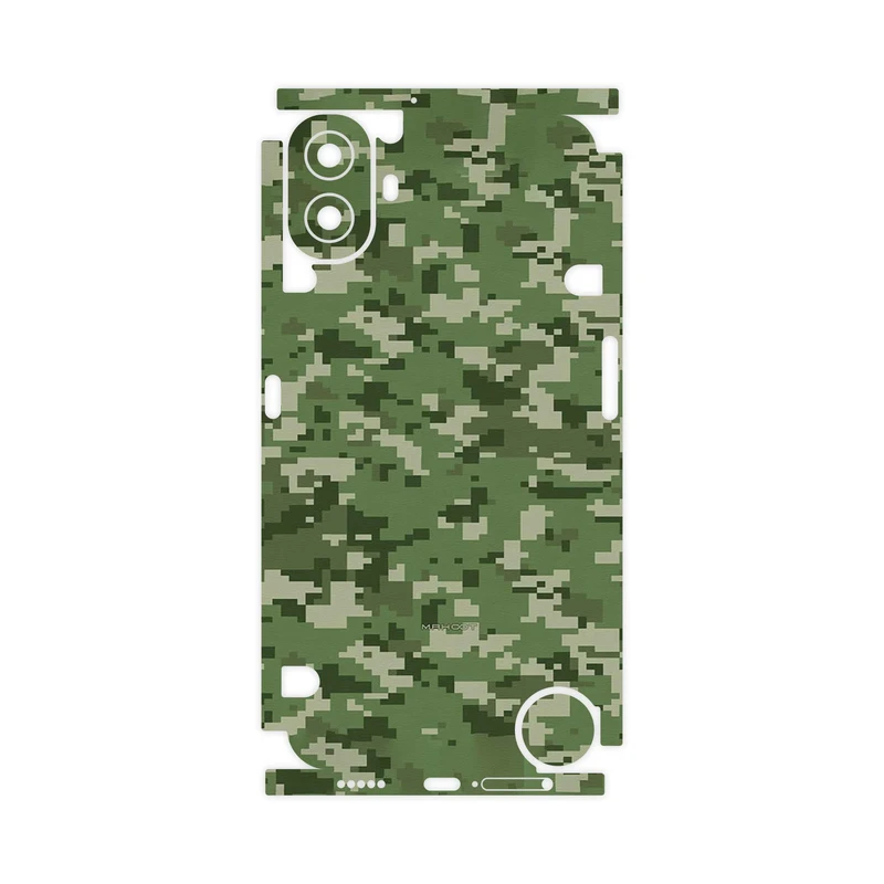برچسب پوششی ماهوت مدل Army_Green_Pixel-FullSkin مناسب برای گوشی موبایل ناتینگ CMF Phone 1