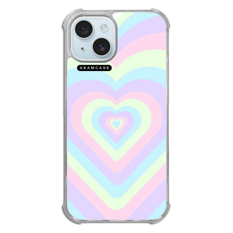 کاور آکام مدل AMCWTA15-HEART24 مناسب برای گوشی موبایل اپل iPhone 15