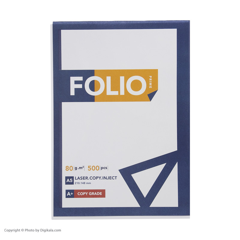 کاغذ A5 فولیو پرایم مدل +A بسته 2500 عددی