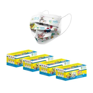 ماسک تنفسی کودک حیات پوشش پاک مدل سه لایه مجموعه 120 عددی